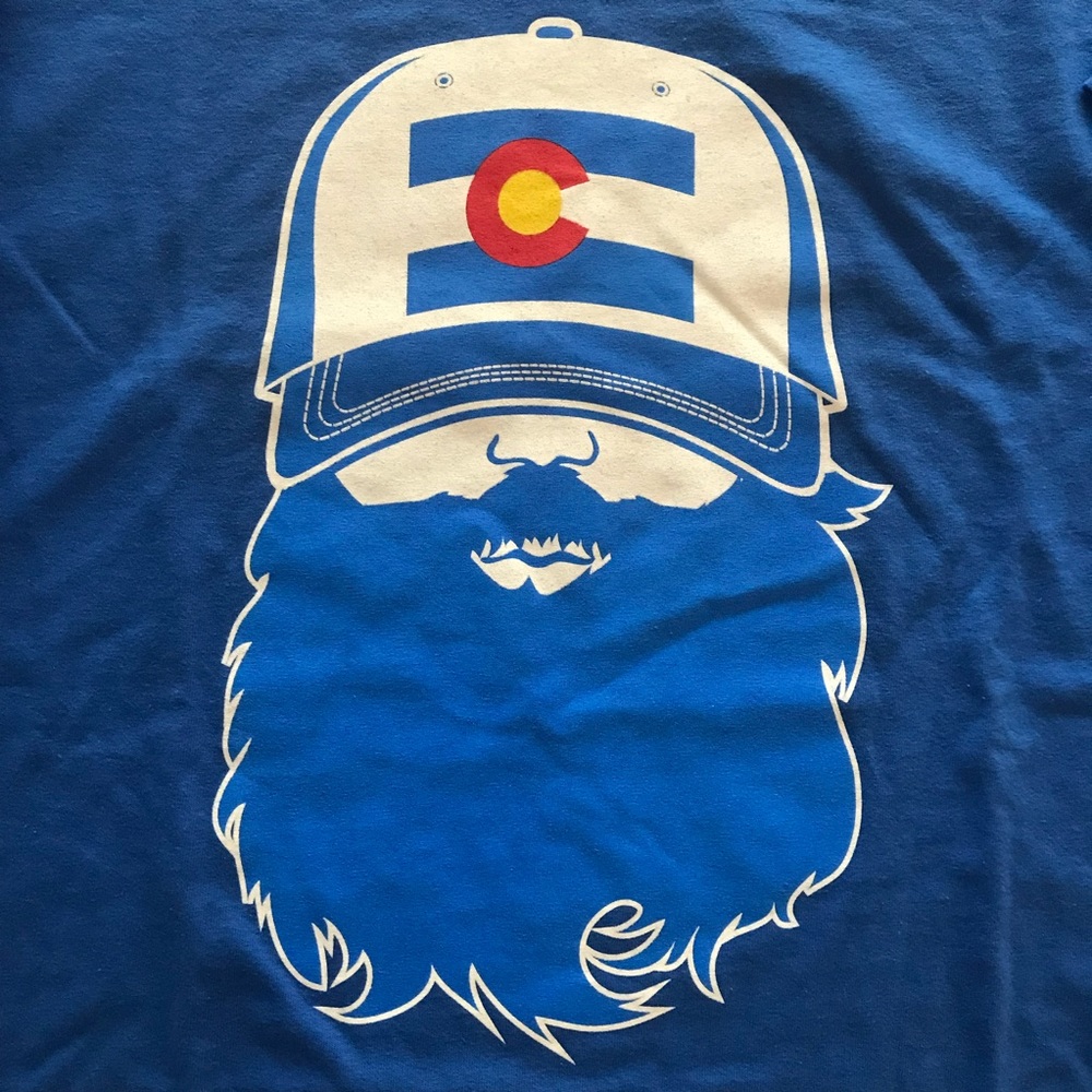 Gildan Colorado Bearded Man T-Shirt 100% cotton size L